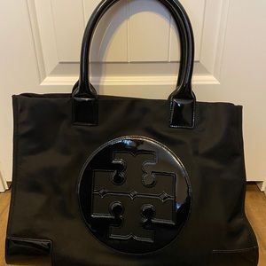 Tory Burch Ella Patent Nylon Tote